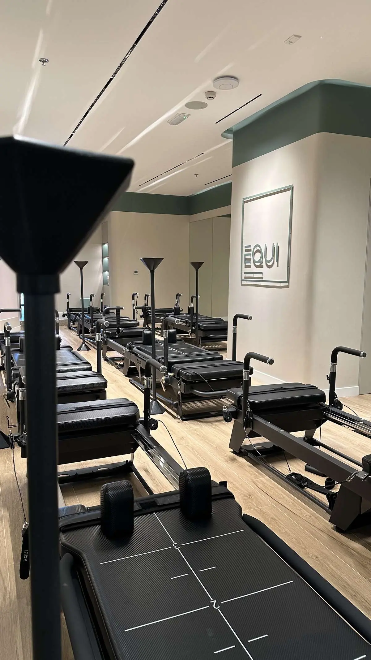 EQUI Megacore Pilates studio interior at Azizi Riviera 21, Dubai
